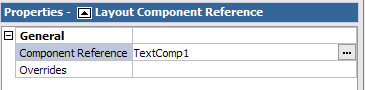 new component reference created