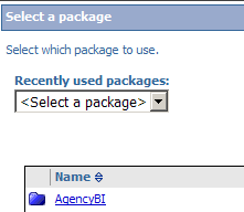 select package