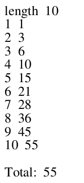 array total